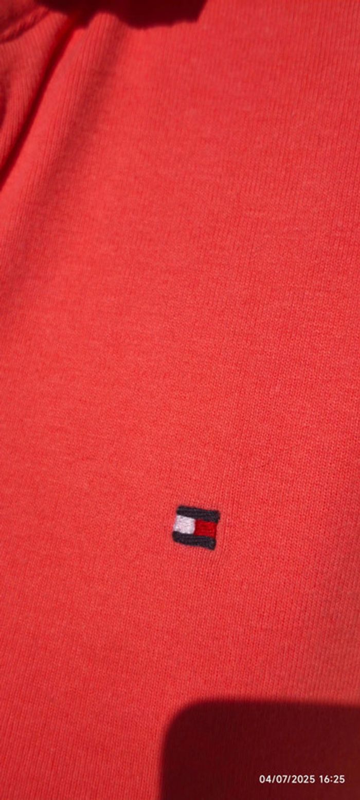 Polo Tommy Hilfiger Taille M Rose - photo numéro 5