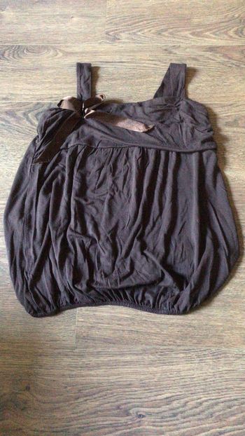 Débardeur marron 11/12 ans