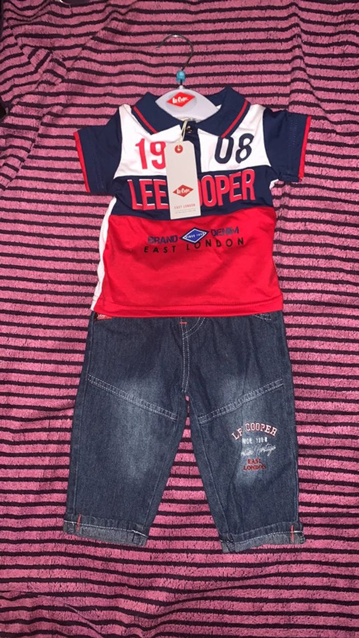 Ensemble garçon lee Cooper 6 mois