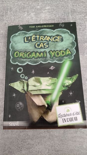Livre L'étrange cas origami yoda