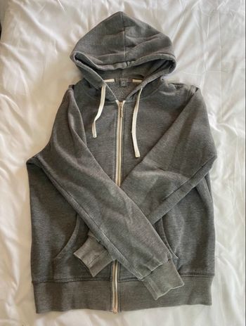Sweat zippé - Gilet gris - Primark - Taille S/36