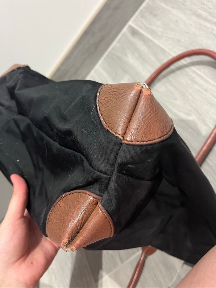Sac à main noir imitation - photo numéro 7