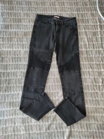 Jeans slim skinny stretch noir Roxy Quicksilver taille XS 34