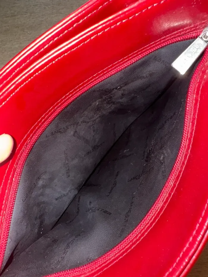 Sac Vinstage Lancaster rouge - photo numéro 4
