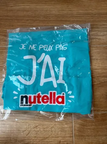 Tote bag « Je ne peux pas j’ai Nutella »
