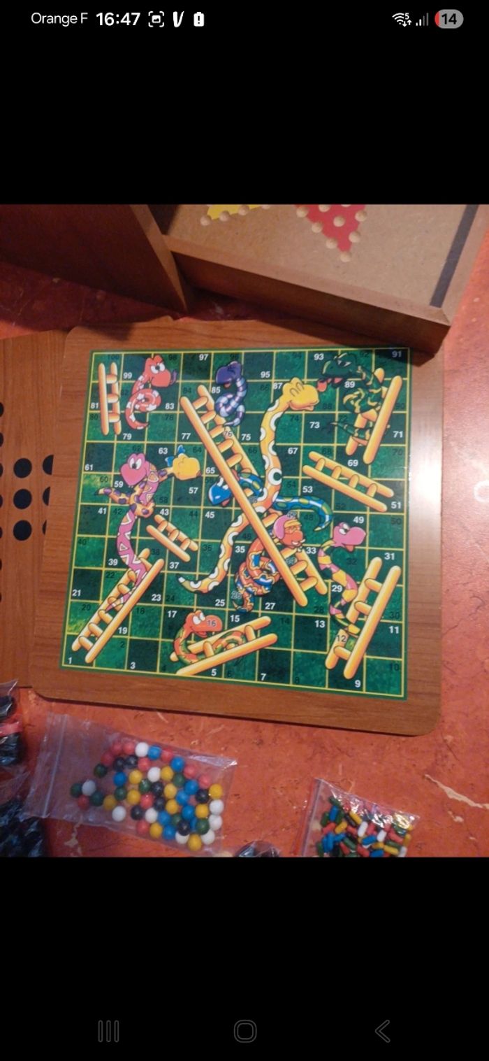 Jeu 10 en 1 holzspieldbox - photo numéro 5