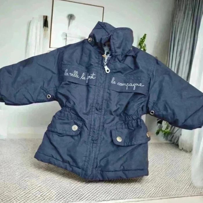 Parka bleu m 🌹6 mois🌹 du pareil au meme