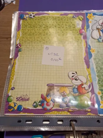 Feuille Diddl A5 312 0,40€