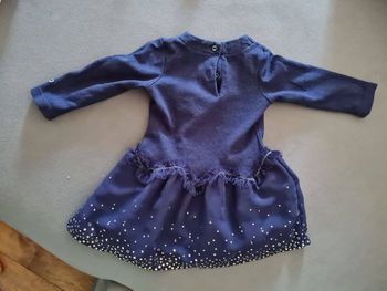 Robe manche longue lili gaufrette