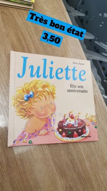 Juliette fête sont anniversaire