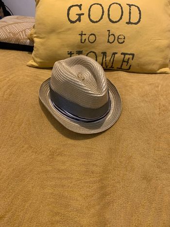 Borsalino effet paille tressé