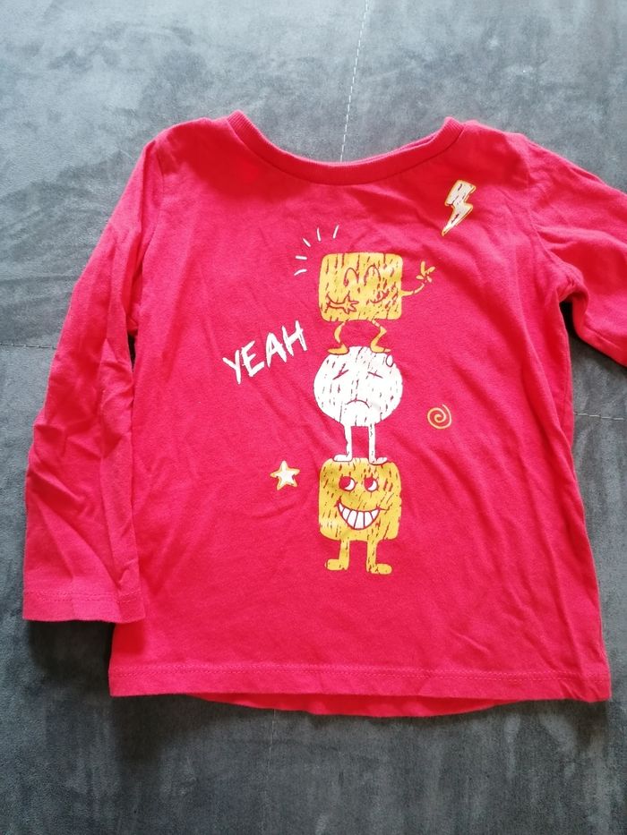 Tee-shirt manches longues 2 ans In extenso