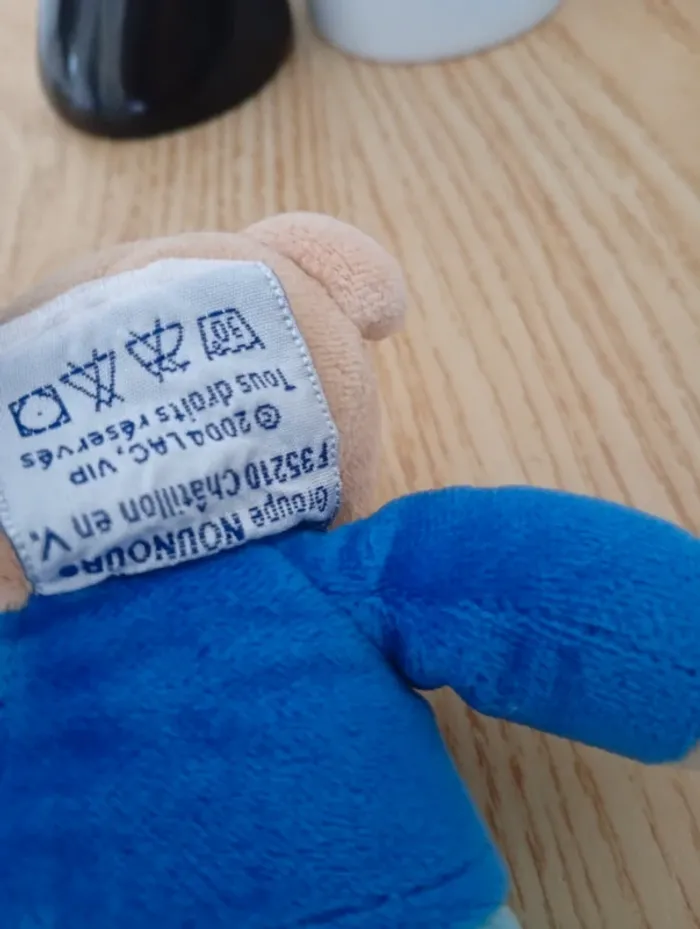 Peluche doudou de T'choupi ajena nounours tchoupi - photo numéro 3