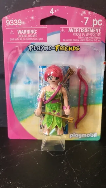 Playmobil neuf fée arc 9339