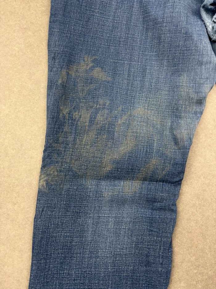 Jean pantalon coupe droite 414 levis bleu W34 - photo numéro 5