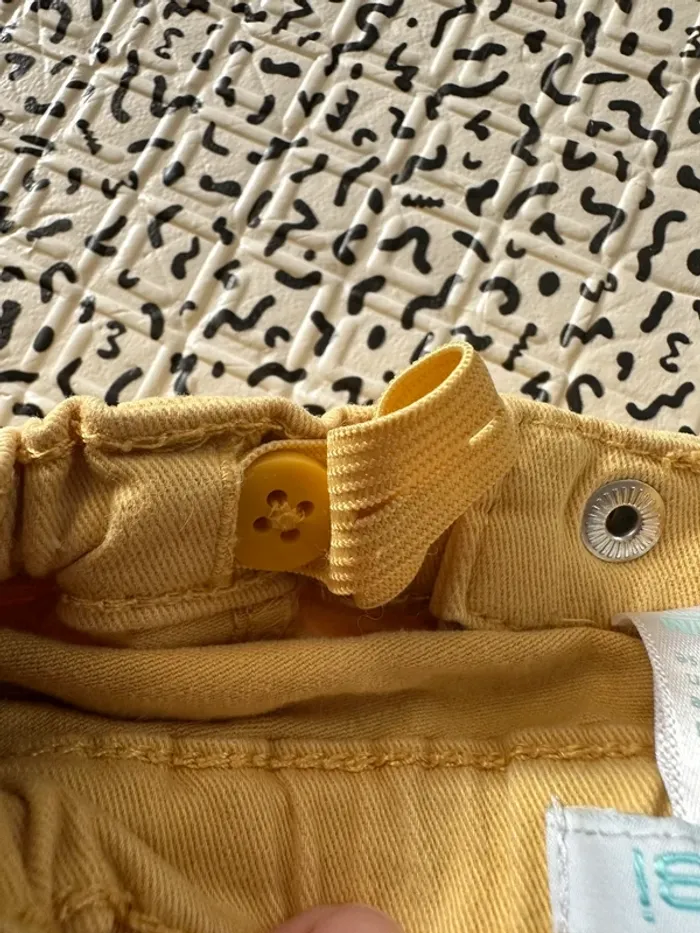 Pantalon jaune 18 mois obaibi - photo numéro 5