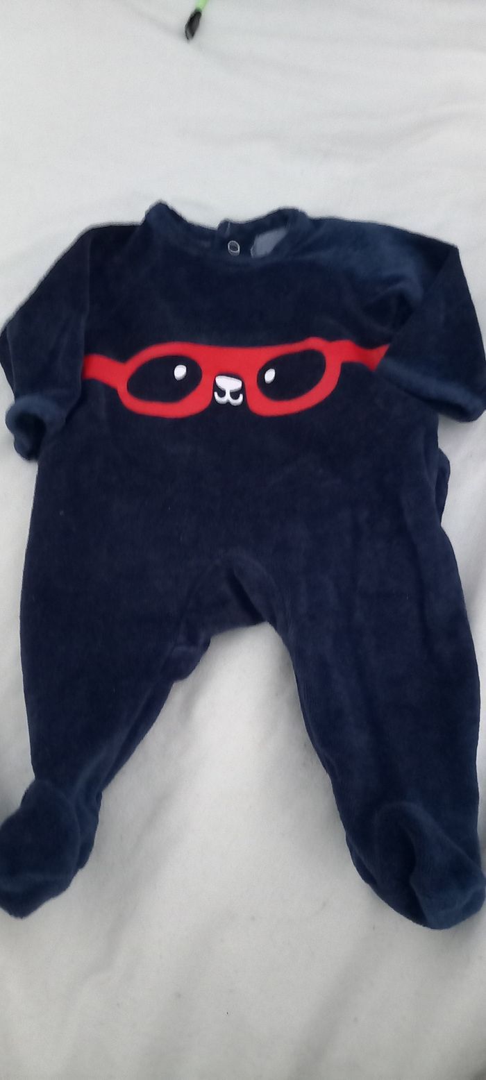 Pyjama bleu orchestra 1 mois