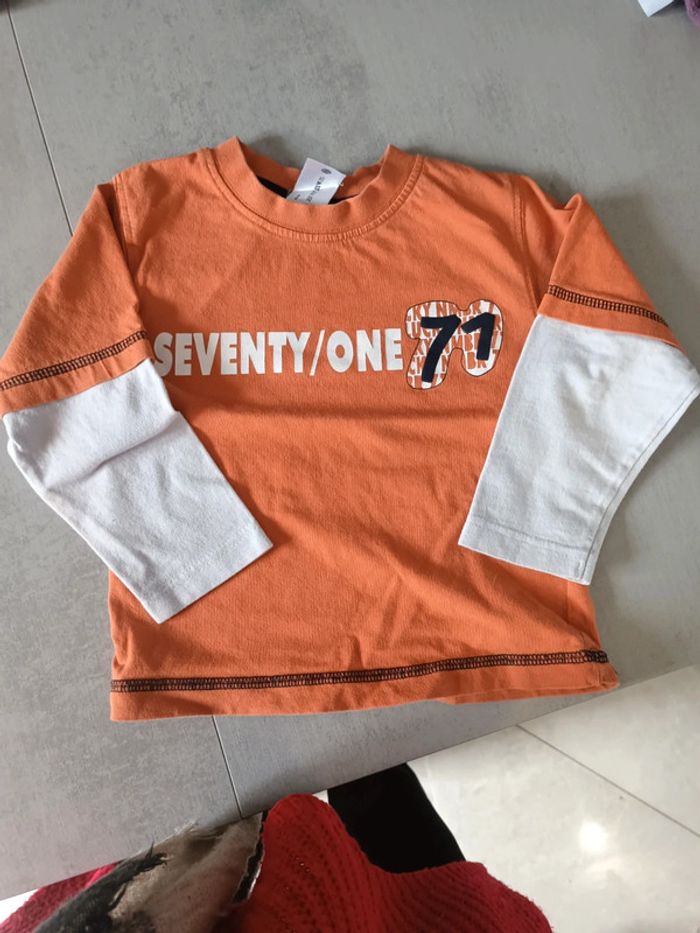 Tee shirt manches longues palomino taille 92 cms