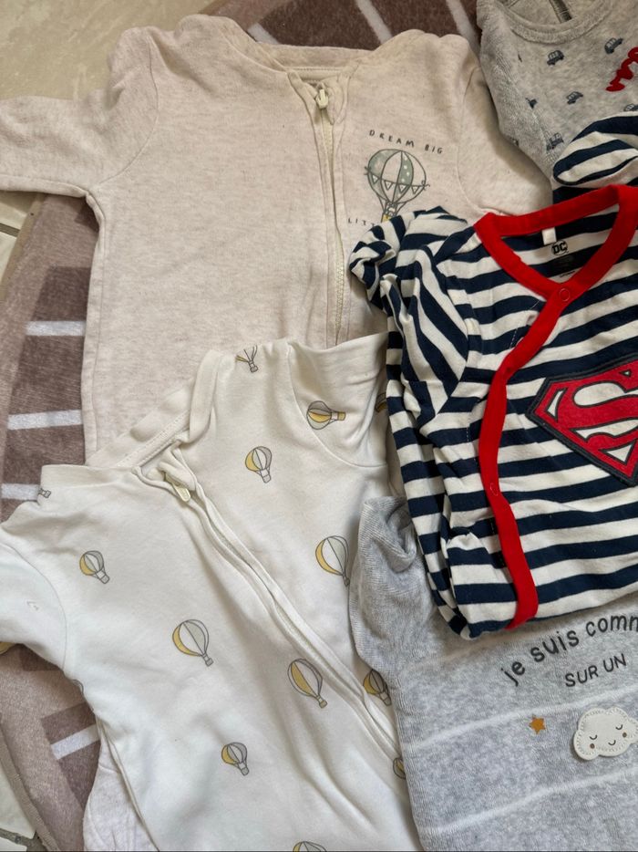 Lot de pyjama bébé garçon - photo numéro 2
