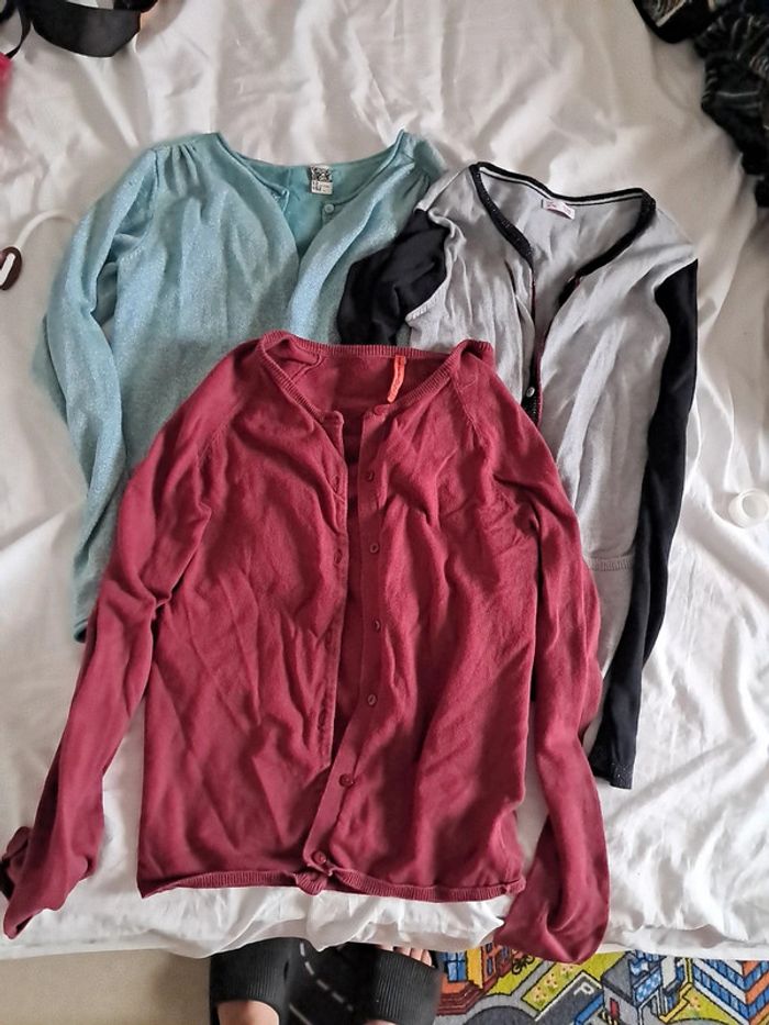 Lot 3 gilets légers