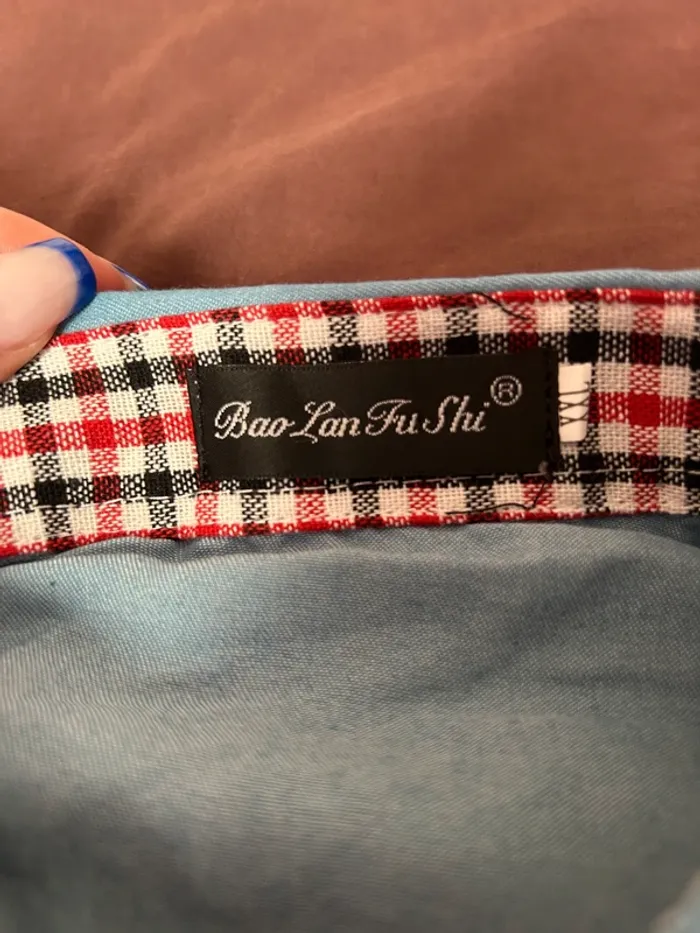 chemise belu ciel homme - photo numéro 7