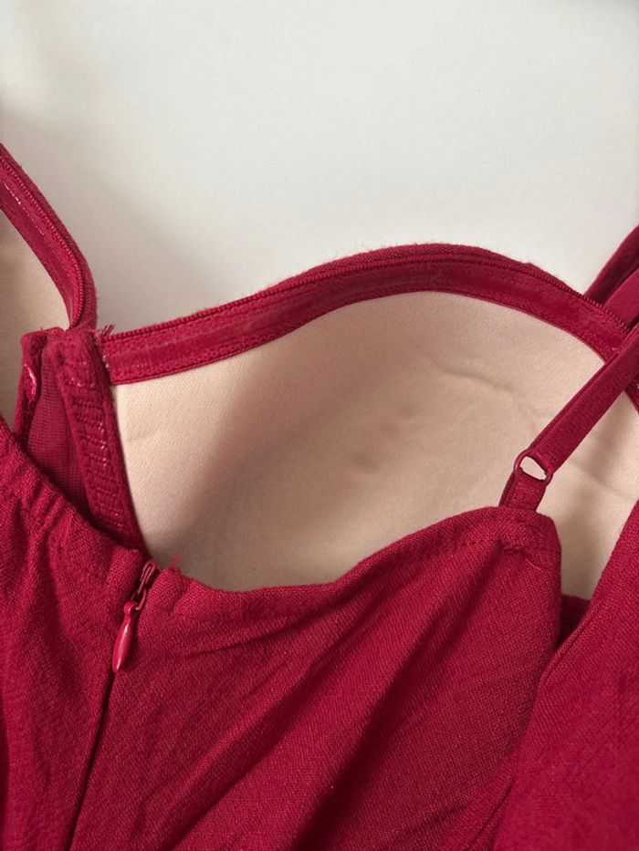 Robe longue rouge foncé Shein - photo numéro 10