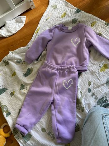 Ensemble polaire violet 