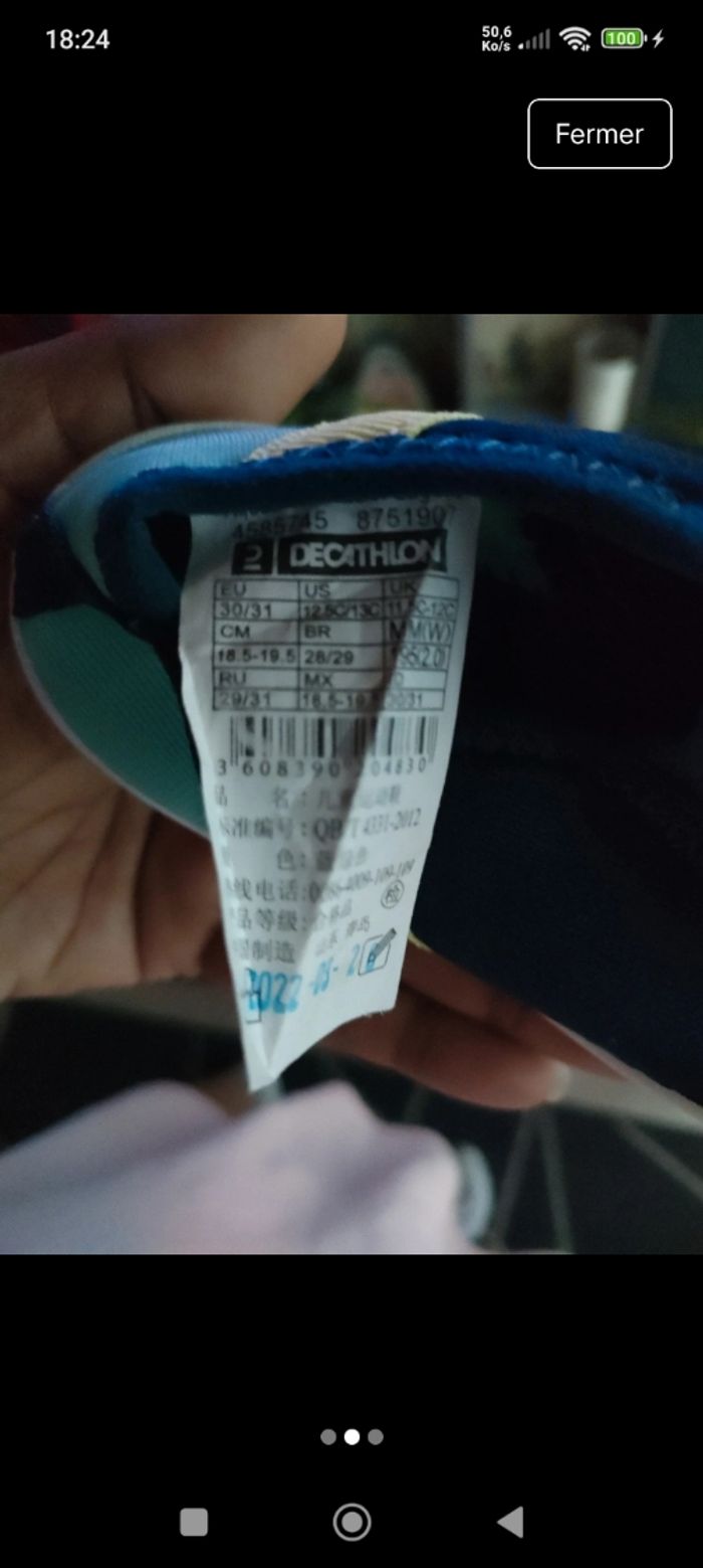 Chaussures de piscine - photo numéro 2