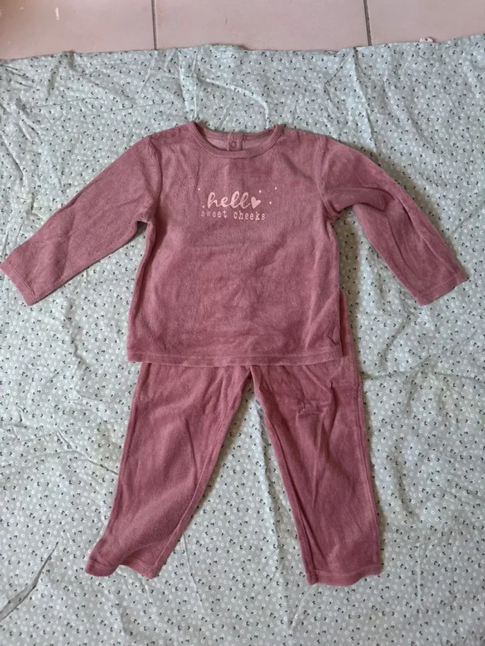 Pyjama TEX en velours