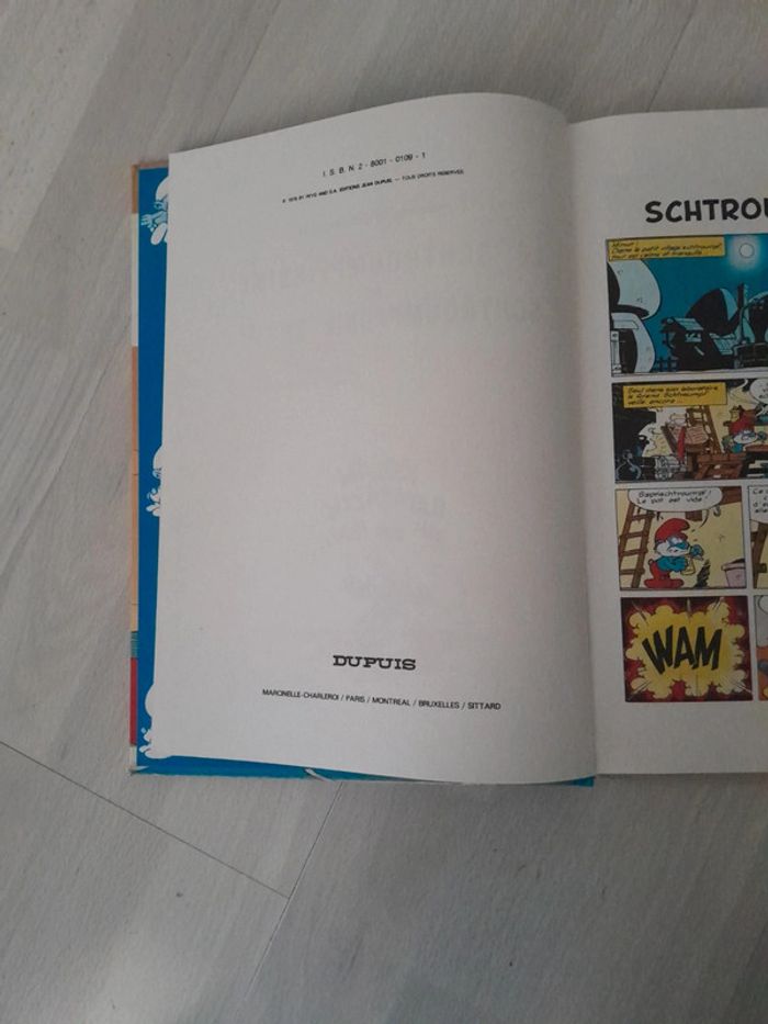 Magnifique BD schtroumphs 1978 - photo numéro 4