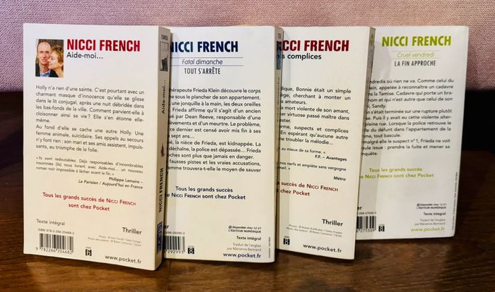 Lot 4 livres Nicci French - photo numéro 4