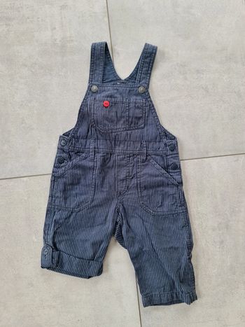 Salopette bermuda short 12 mois