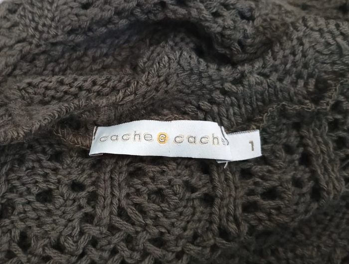 Pull femme taille 1 S cache cache - photo numéro 3