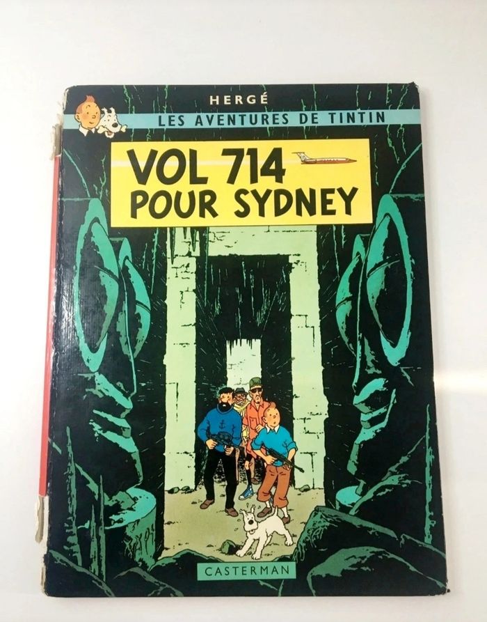 Tintin vol 714 pour Sydney B37 second tirage - photo numéro 1