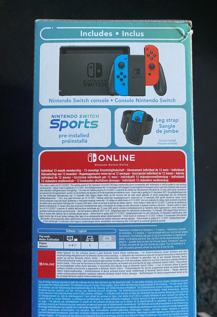 Switch complète inclus jeux multisports - photo numéro 2