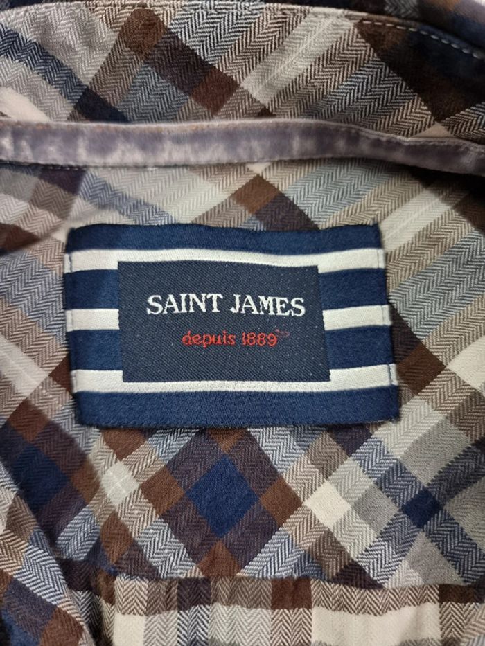 Saint James chemise femme * taille 36 * - photo numéro 6