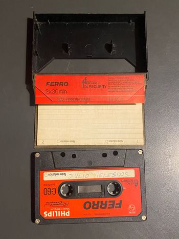 Cassette audio variété française