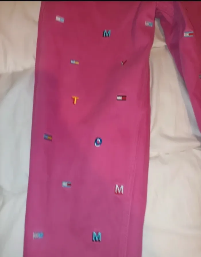 Jean mom rose Tommy Hilfiger TBE Taille 36 - photo numéro 4