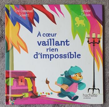 Roman pour enfants "À cœur vaillant, rien d'impossible" - Collection Un Jour Un Dicton (4-6 ans) / Hachette