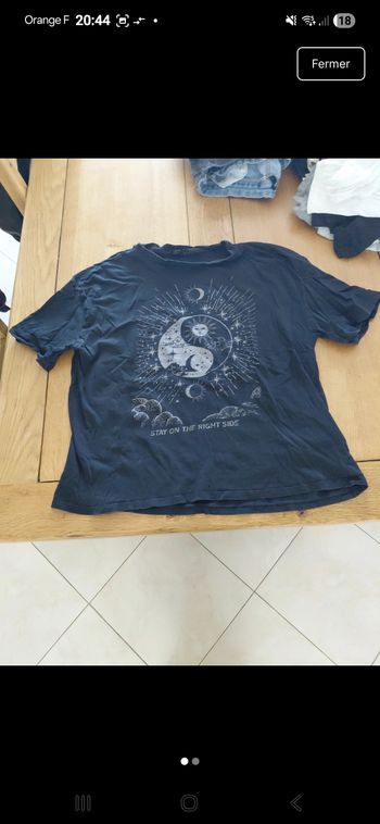 Tee shirt lune soleil