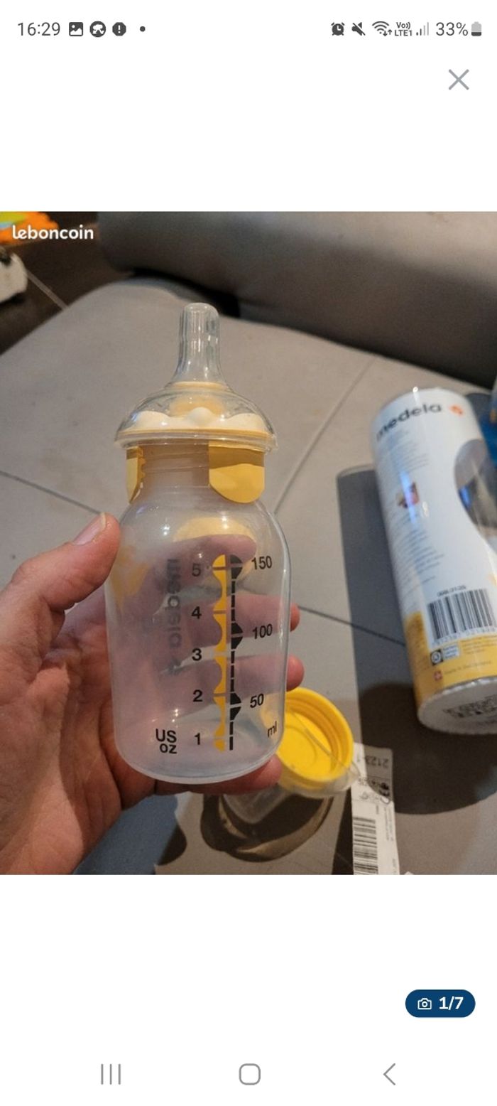 Biberon et pot pour allaitement medela - photo numéro 10