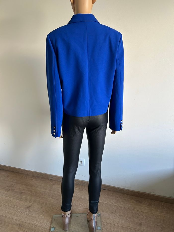 Blazer bleu neuf Naf Naf taille 42 (valeur 70€) - photo numéro 7