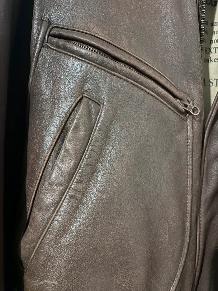 Blouson en cuir Chevignon - photo numéro 8
