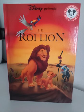 Livre le roi lion