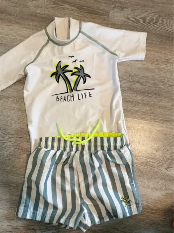 Ensemble maillot de bain bébé garçon