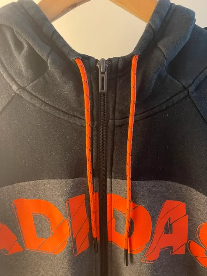 Sweat-shirt à fermeture éclair Adidas - photo numéro 2