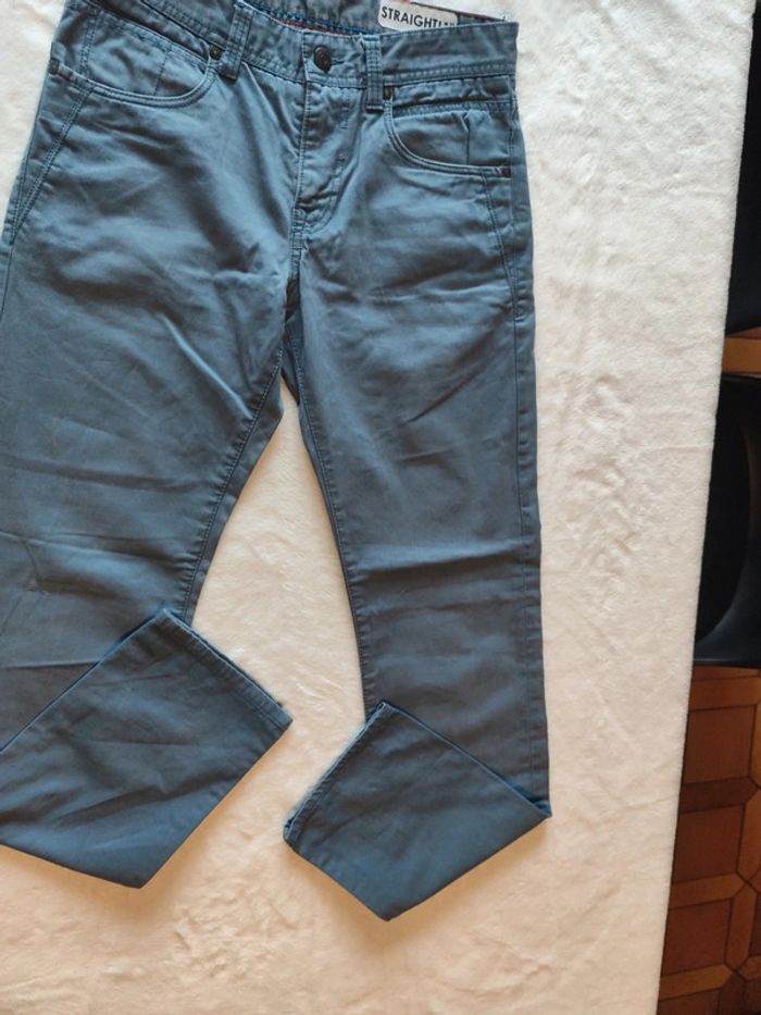 Jeans homme taille haute jambe large straight marque jules taille 36 - photo numéro 4