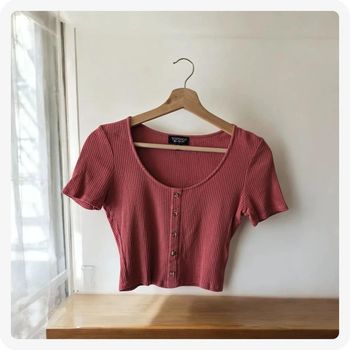 Top court Topshop multicolore taille S