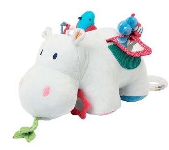 Oxybul Axel l'hippopotame Peluche d'activités Neuve