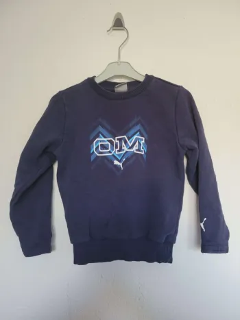 Pull OM Puma 1/2 ans garçon
